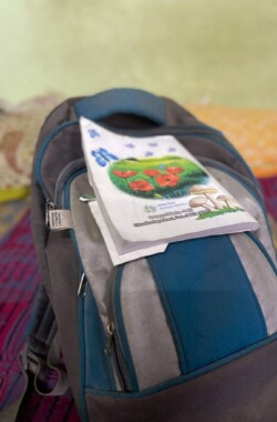 A bag full of books